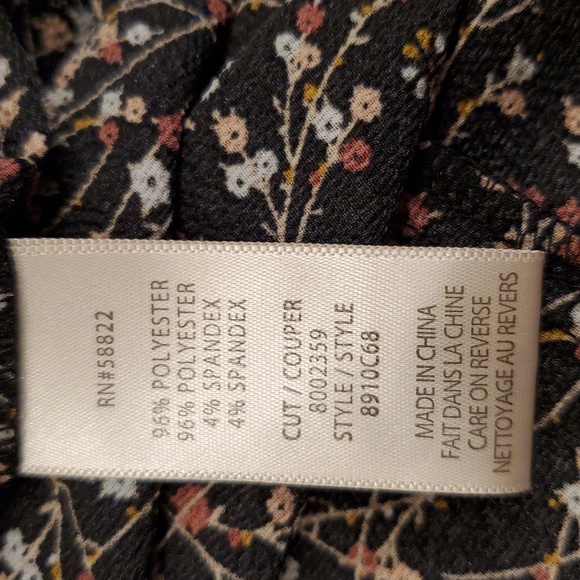 Max Studio women’s Black Floral Maxi Dress Size S new with tags - Picture 11 of 12